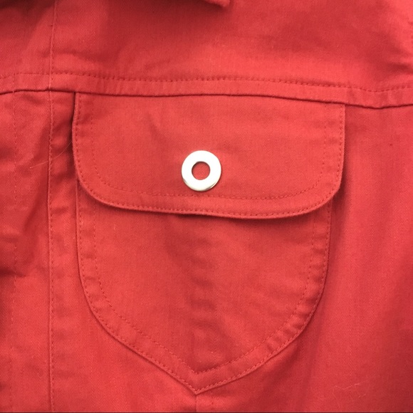 Christopher & Banks Red Women’s B/U Jacket Size S - Picture 4 of 8